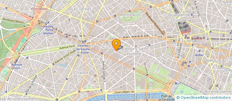 localisation de l'entreprise CLINIQUE MARIGNAN à PARIS