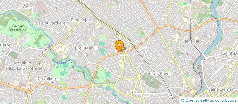 localisation de l'entreprise CLINIQUE MISSIONNAIRE INTERNATIONALE à NANTES