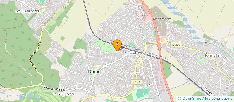 localisation de l'entreprise CLINIQUE OBSTETRICALE DE DOMONT à DOMONT