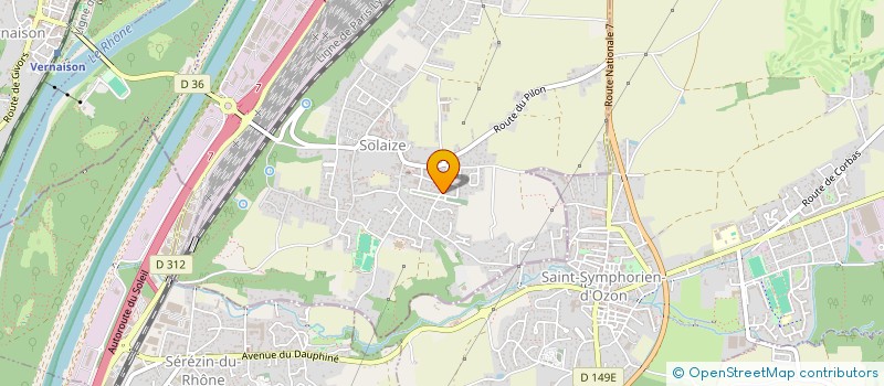 localisation de l'entreprise CLINIQUE PSYCHOTERAPIQUE DE SELINS à SAINT-SYMPHORIEN-D'OZON