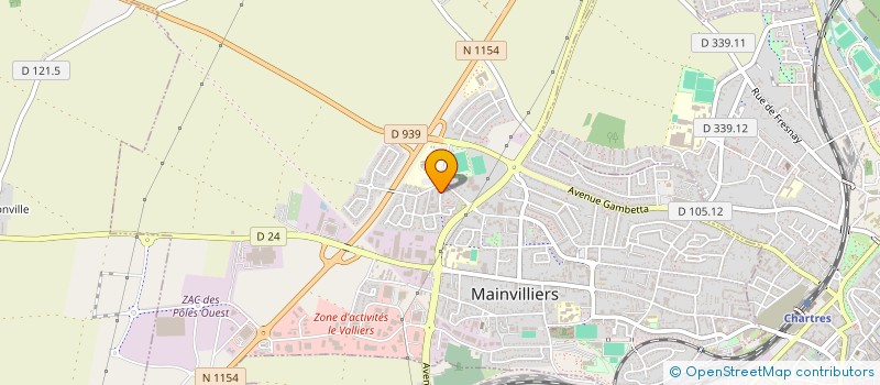 localisation de l'entreprise CLINIQUE SAINT FRANCOIS à MAINVILLIERS