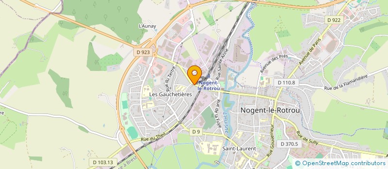 localisation de l'entreprise CLINIQUE SAINT JEAN à NOGENT-LE-ROTROU