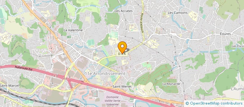 localisation de l'entreprise CLINIQUE SAINT MARTIN à MARSEILLE