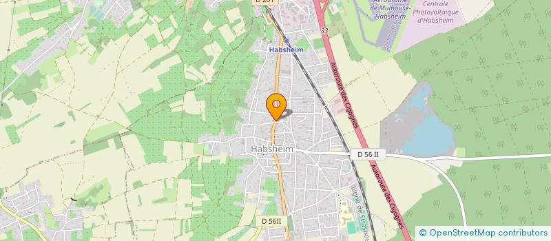 localisation de l'entreprise CLINIQUE SAINT MARTIN SELARL  HABSHEIM
