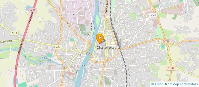 localisation de l'entreprise CLINIQUE SAINT-ROMAIN à CHATELLERAULT