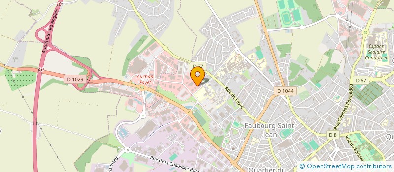 localisation de l'entreprise CLINIQUE SAINTE APOLLINE  SAINT-QUENTIN