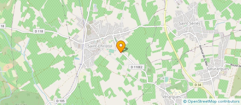 localisation de l'entreprise CLINIQUE STELLA à ENTRE-VIGNES