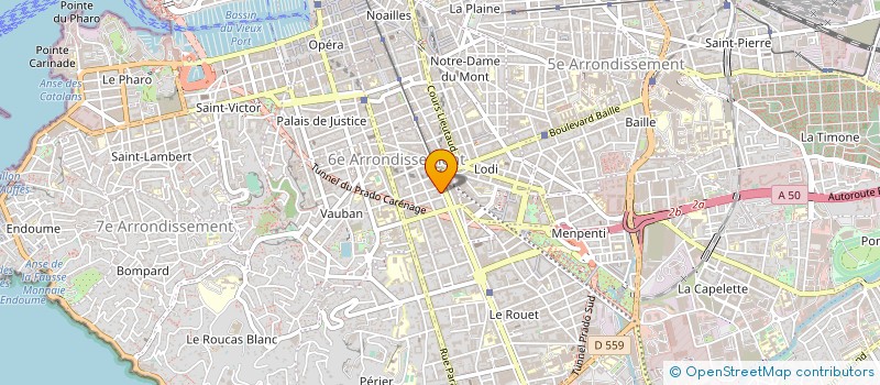 localisation de l'entreprise CLINIQUE VETERINAIRE CABASSU à MARSEILLE