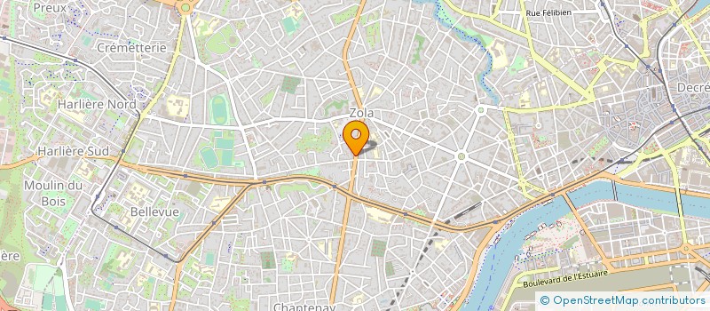 localisation de l'entreprise CLINIQUE VETERINAIRE CONCORDE à NANTES