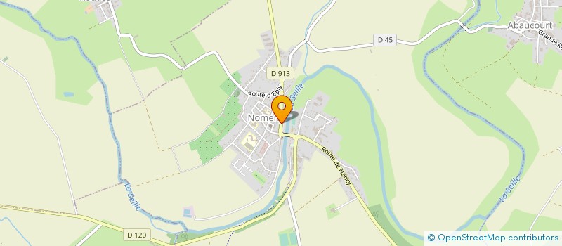 localisation de l'entreprise CLINIQUE VETERINAIRE DE LA SEILLE à NOMENY