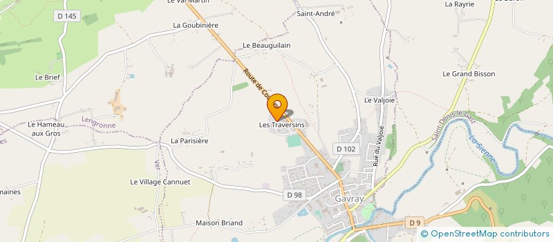 localisation de l'entreprise CLINIQUE VETERINAIRE DE LA SIENNE à GAVRAY-SUR-SIENNE