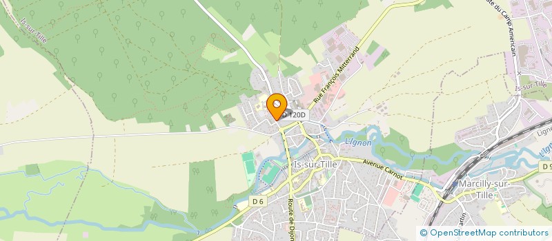localisation de l'entreprise CLINIQUE VETERINAIRE DE LA TILLE à IS-SUR-TILLE