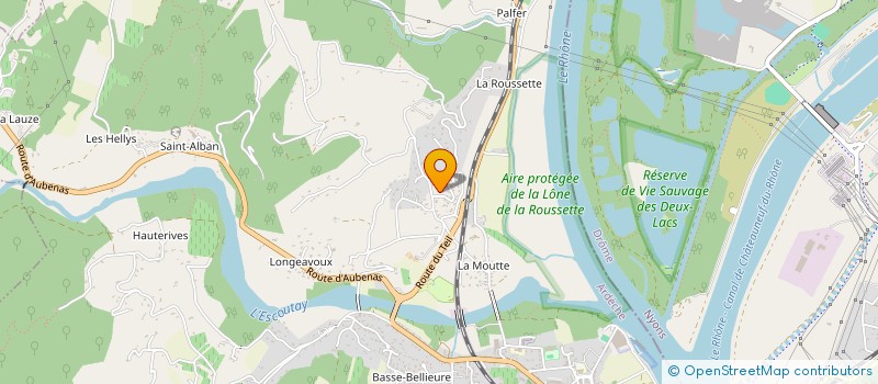 localisation de l'entreprise CLINIQUE VETERINAIRE DE VIVIERS  VIVIERS