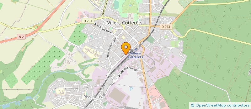 localisation de l'entreprise CLINIQUE VETERINAIRE DES TROIS MOUSQUETAIRES à VILLERS-COTTERETS