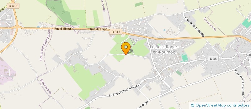 localisation de l'entreprise CLINIQUE VETERINAIRE EQUINE DU ROUMOIS à BOSROUMOIS