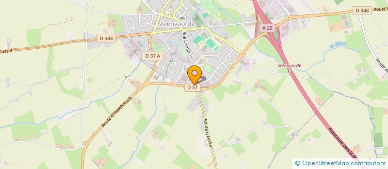 localisation de l'entreprise CLINIQUE VETERINAIRE SAINT SAUVEUR à TERDEGHEM