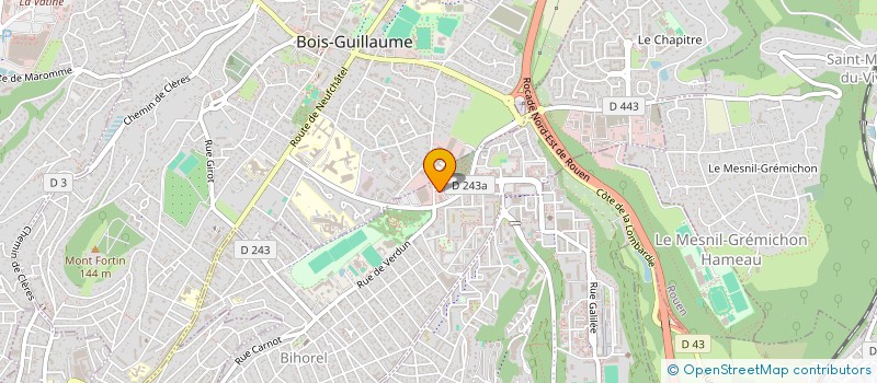 localisation de l'entreprise CLINIQUE VETERINAIRE SAINTE VENISE  BIHOREL