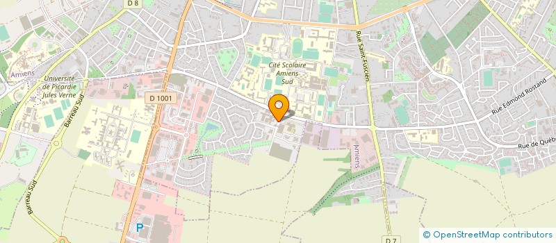 localisation de l'entreprise CLINIQUE VICTOR PAUCHET DE BUTLER  AMIENS