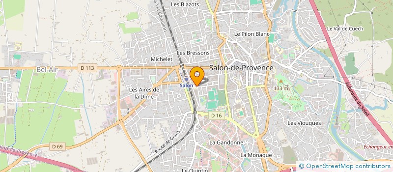 localisation de l'entreprise CLINIQUE VIGNOLI à SALON-DE-PROVENCE