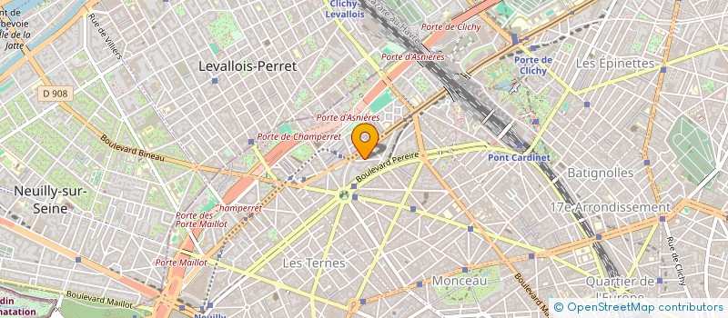 localisation de l'entreprise CLINIQUES PARISIENNES C.L.I.P.  PARIS