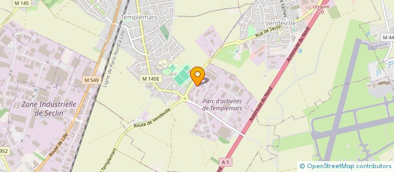 localisation de l'entreprise CLINITEX GRAND LILLE SUD  LOOS