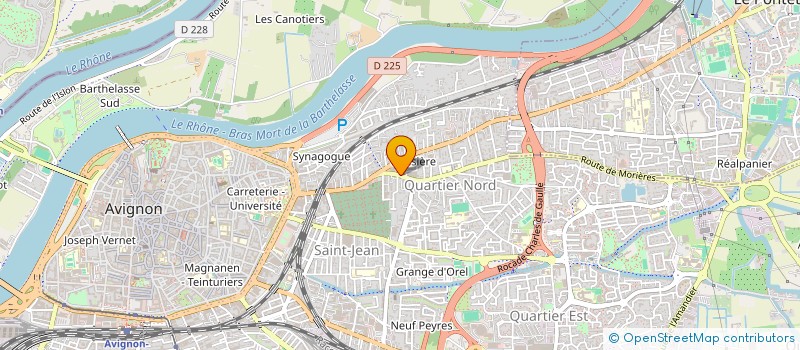 localisation de l'entreprise CLINOLIVIER  AVIGNON