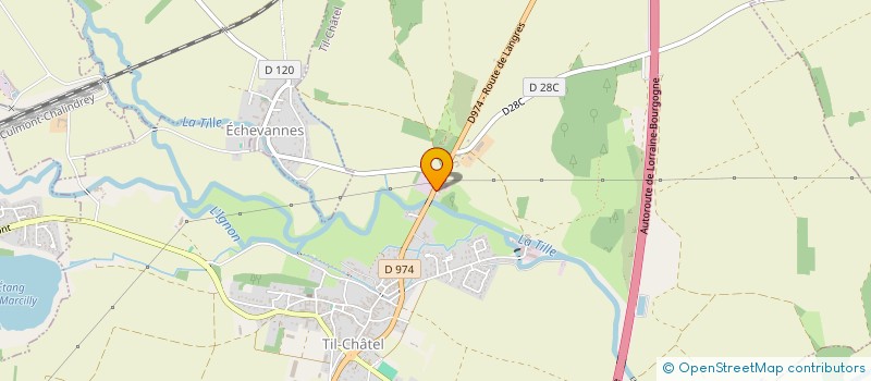 localisation de l'entreprise CLINVET3RIVIERES à TIL-CHATEL