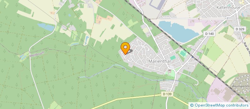 localisation de l'entreprise CLINYK  HAGUENAU