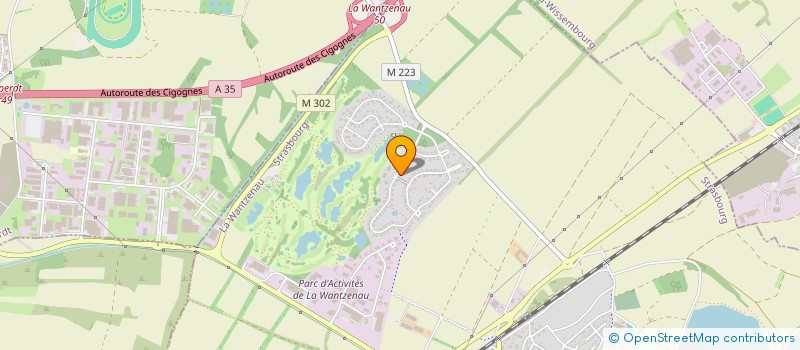 localisation de l'entreprise CLIO & CIE  LA WANTZENAU