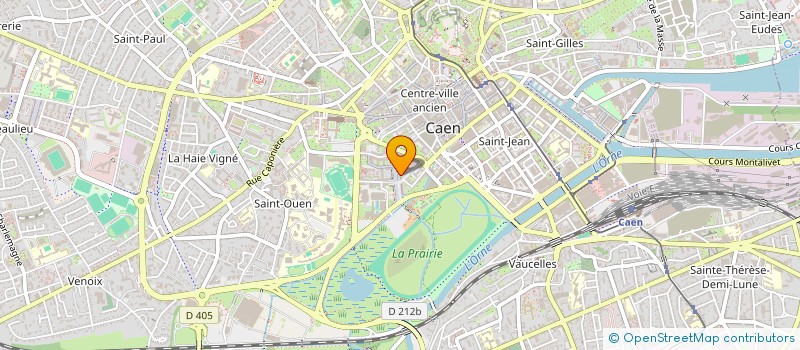 localisation de l'entreprise CLIODHNA à CAEN