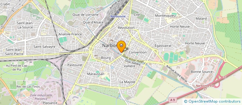 localisation de l'entreprise CLIOVIGI  NARBONNE