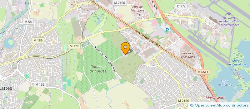 localisation de l'entreprise CLIP à LATTES