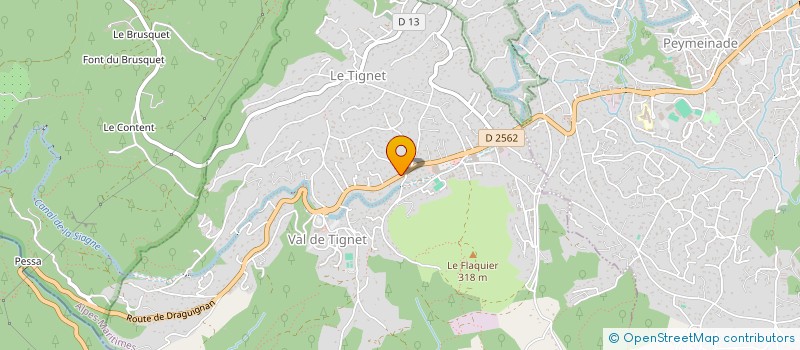 localisation de l'entreprise CLIP à LE TIGNET