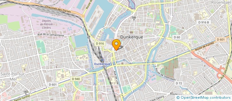 localisation de l'entreprise CLIP à DUNKERQUE