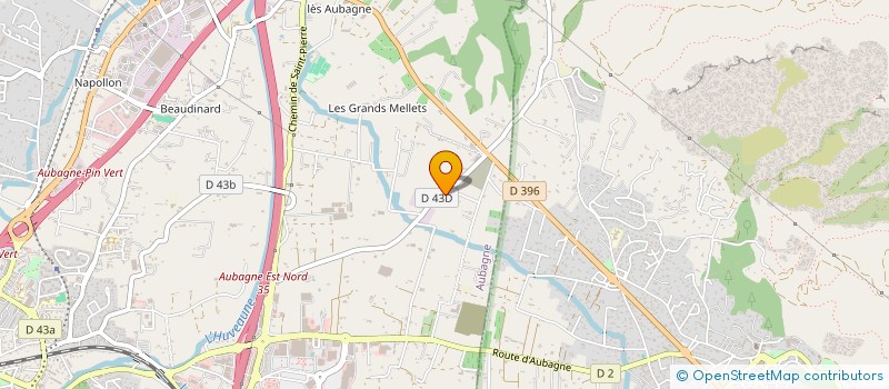 localisation de l'entreprise CLIP à AUBAGNE