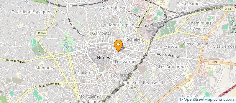localisation de l'entreprise CLIP AUTO à NIMES