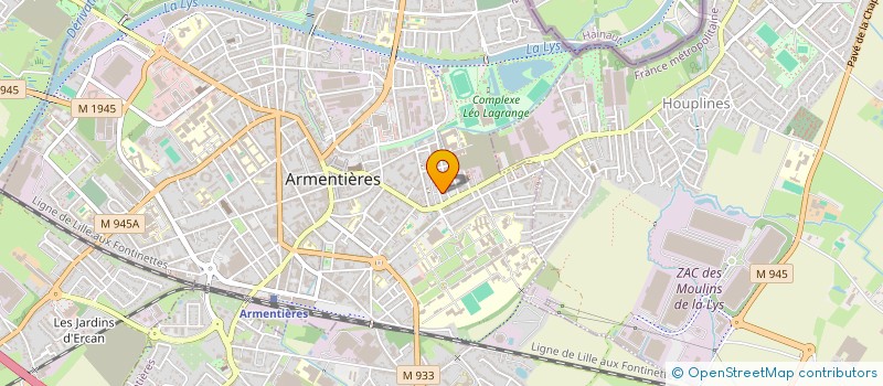 localisation de l'entreprise CLIP CLAP  ARMENTIERES