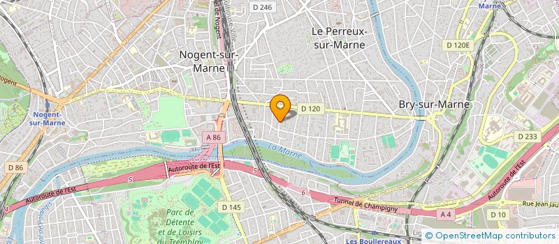 localisation de l'entreprise CLIP CONSEIL à LE PERREUX-SUR-MARNE