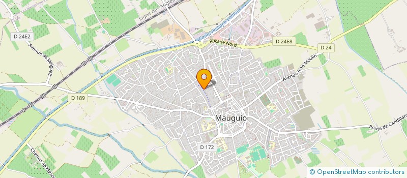 localisation de l'entreprise CLIP HOLDING  MAUGUIO