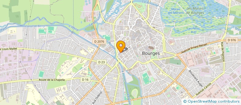 localisation de l'entreprise CLIP PRODUCTIONS à BOURGES