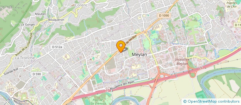 localisation de l'entreprise CLIPAGEM  LES ADRETS-DE-L'ESTEREL