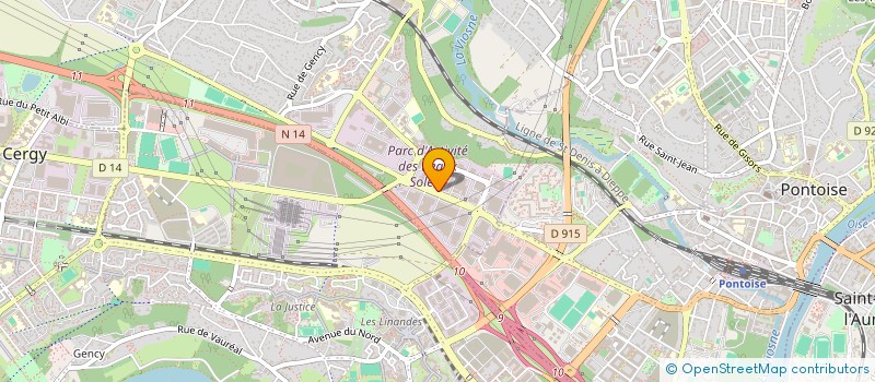 localisation de l'entreprise CLIPCARD MEDIA SOLUTIONS à OSNY