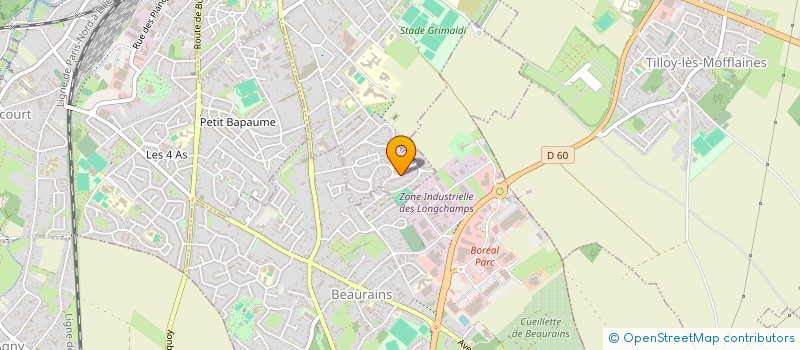 localisation de l'entreprise CLIPEUS TECHNOLOGY à ARRAS