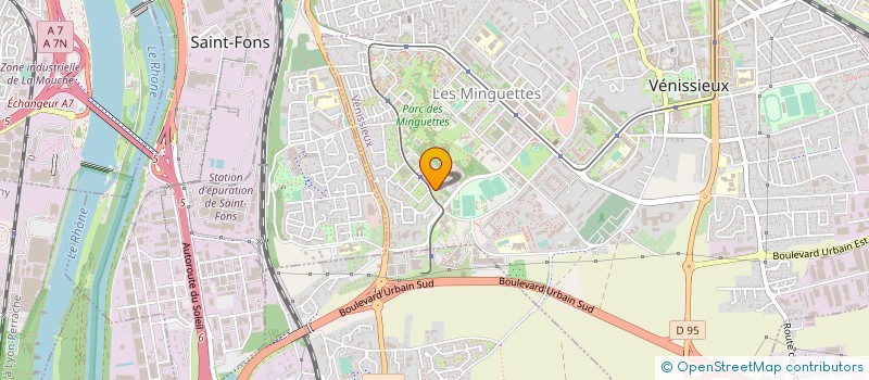 localisation de l'entreprise CLIPJ PROPRETE à VENISSIEUX