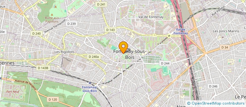 localisation de l'entreprise CLIPPER ASSET MANAGEMENT à FONTENAY-SOUS-BOIS