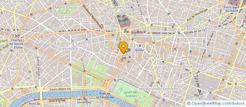 localisation de l'entreprise CLIPPER METEOR DEVELOPPEMENT à PARIS