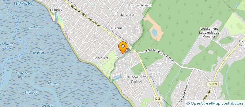 localisation de l'entreprise CLIPPER ROUTE  ANDERNOS-LES-BAINS