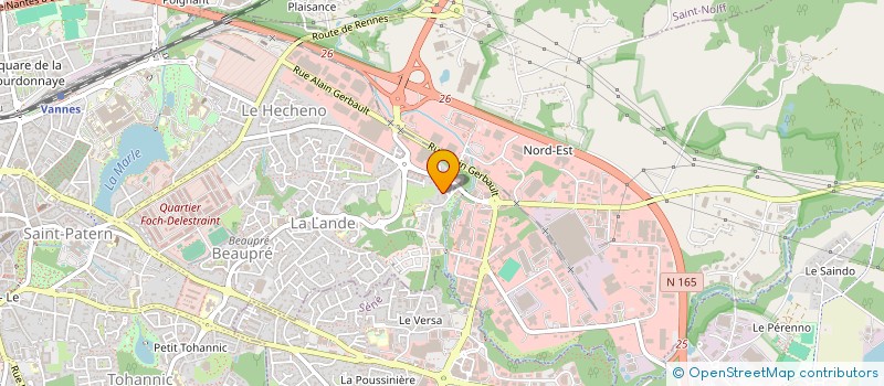 localisation de l'entreprise CLIPPERTON à VANNES