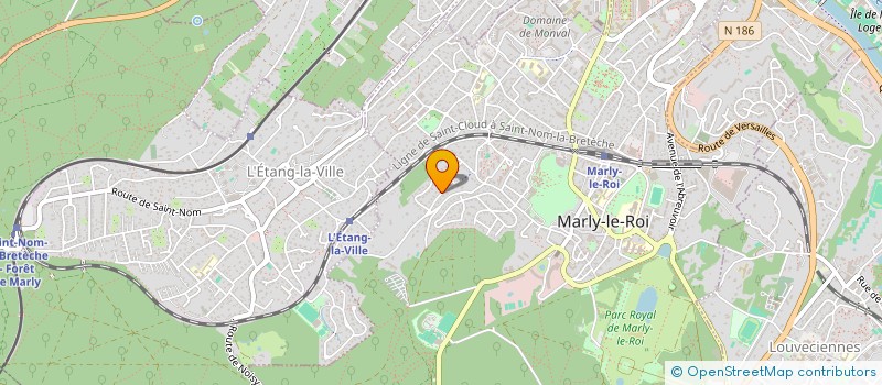 localisation de l'entreprise CLIPPERTON  MARLY-LE-ROI