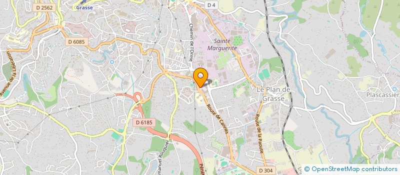 localisation de l'entreprise CLIPSAS à GRASSE